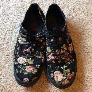 Floral vans